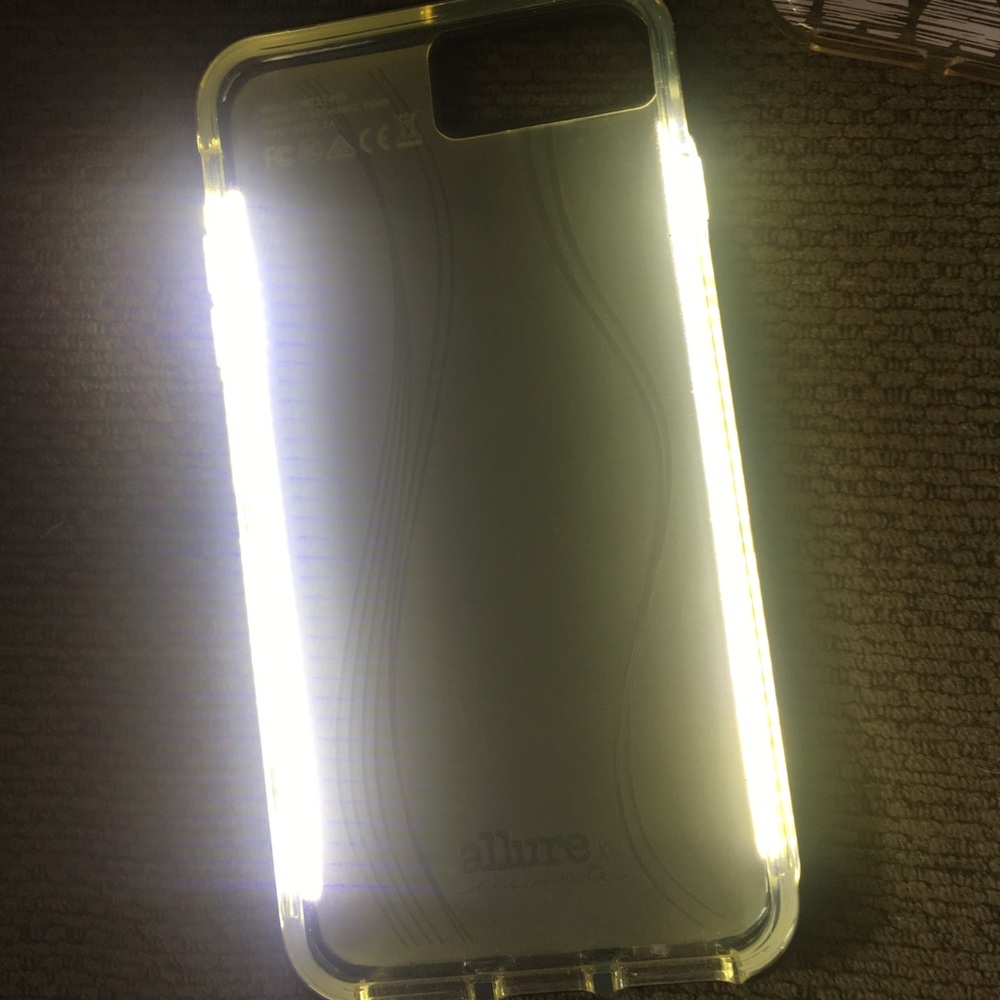 Allure “light me up” Selfie iPhone case